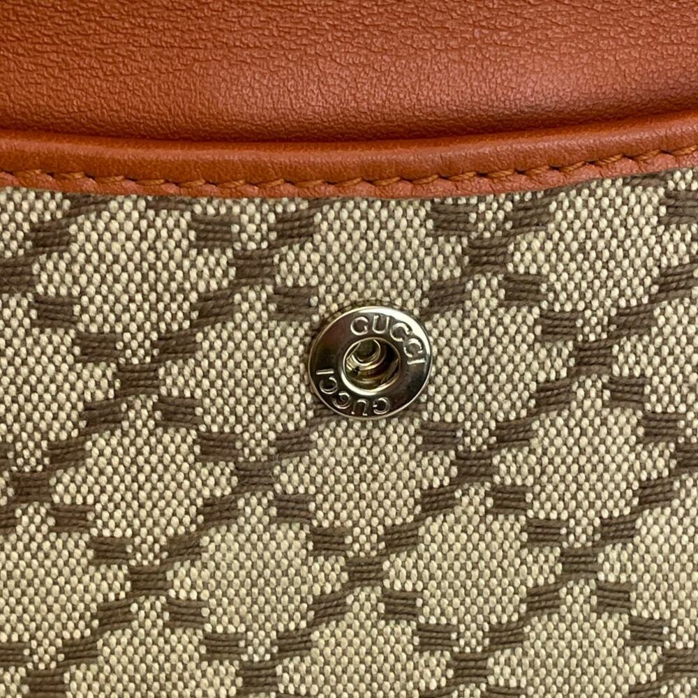 Gucci Diamante Canvas Continental Wallet with Dust Bag EUC - Picture 7 of 11